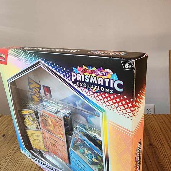 Pokemon TCG Scarlet & Violet Prismatic Evolutions Poster Collection Box Set - Picture 4 of 4